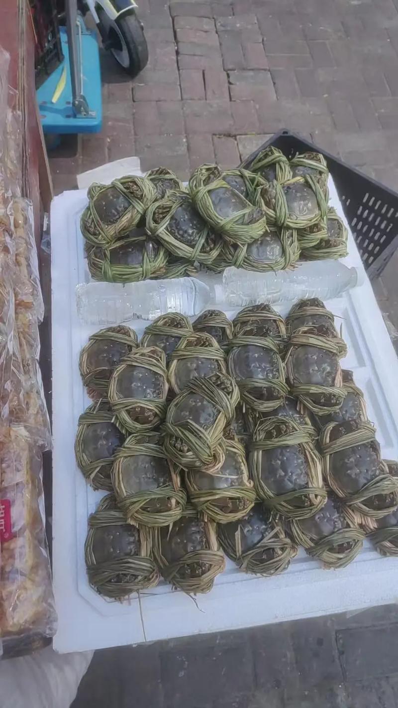 #大闸蟹 当季江苏大闸蟹拼团秒杀家了,2.0母9.9一只,2